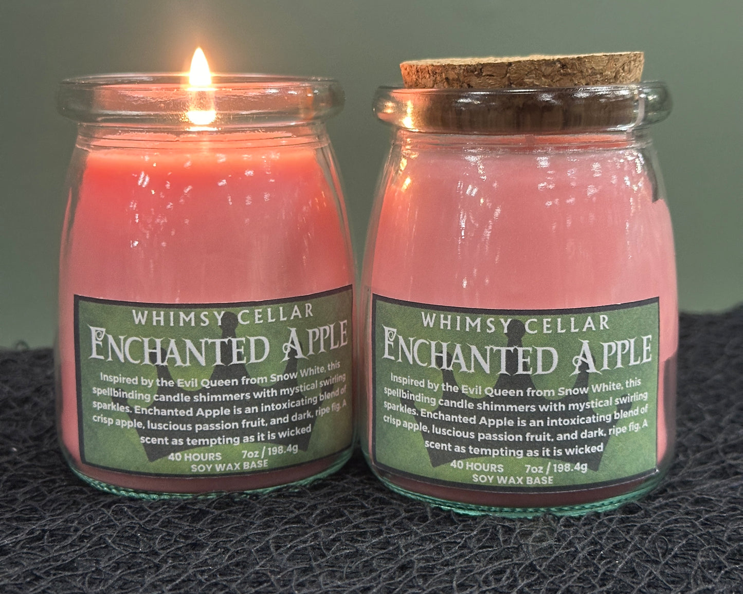 Enchanted Apple Candle