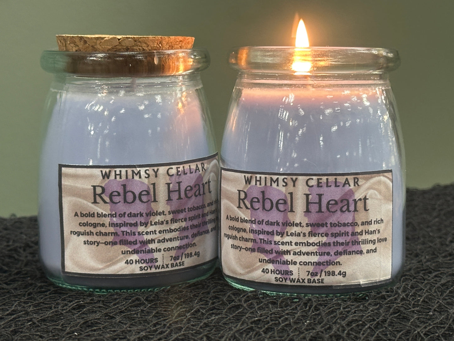 Rebel Heart Candle