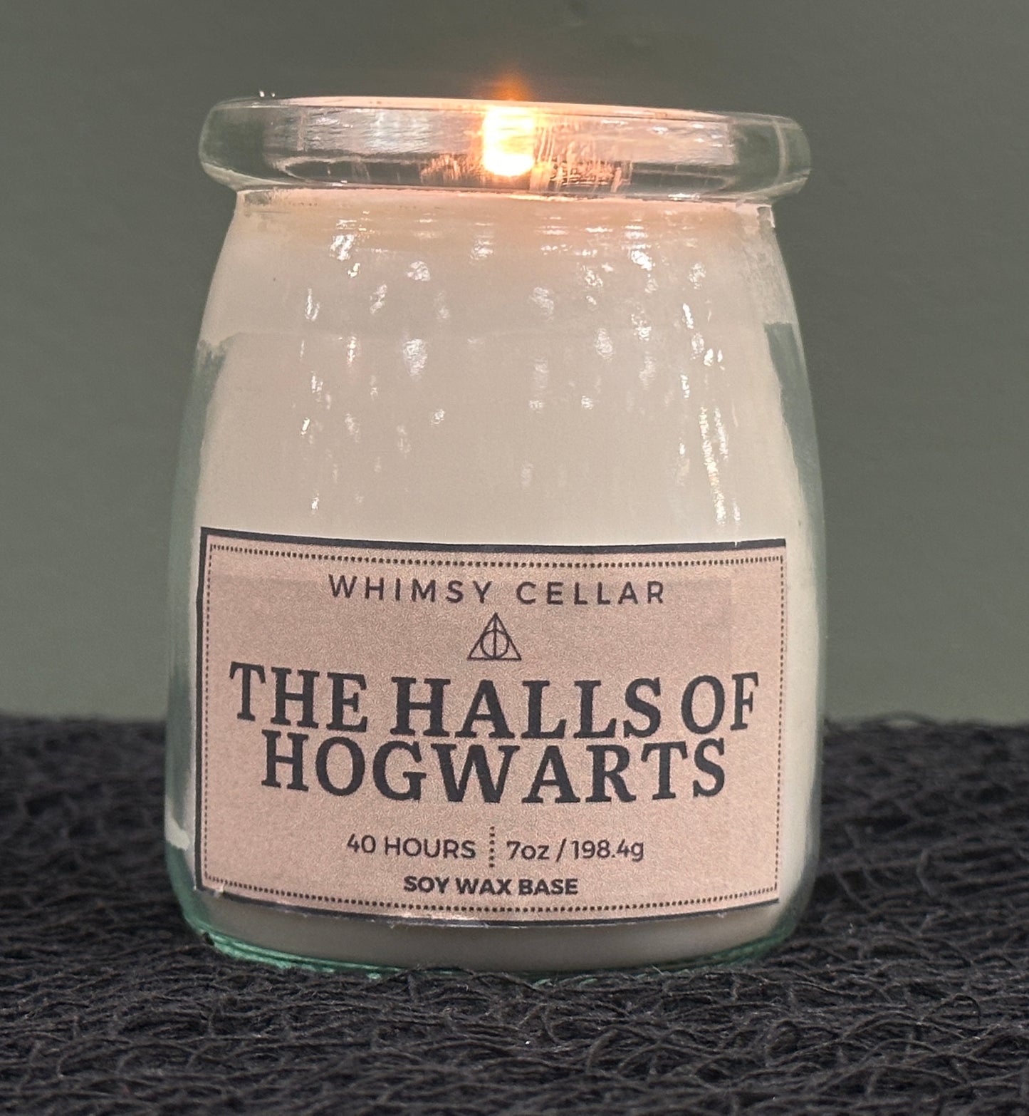 The Halls of Hogwarts Candle