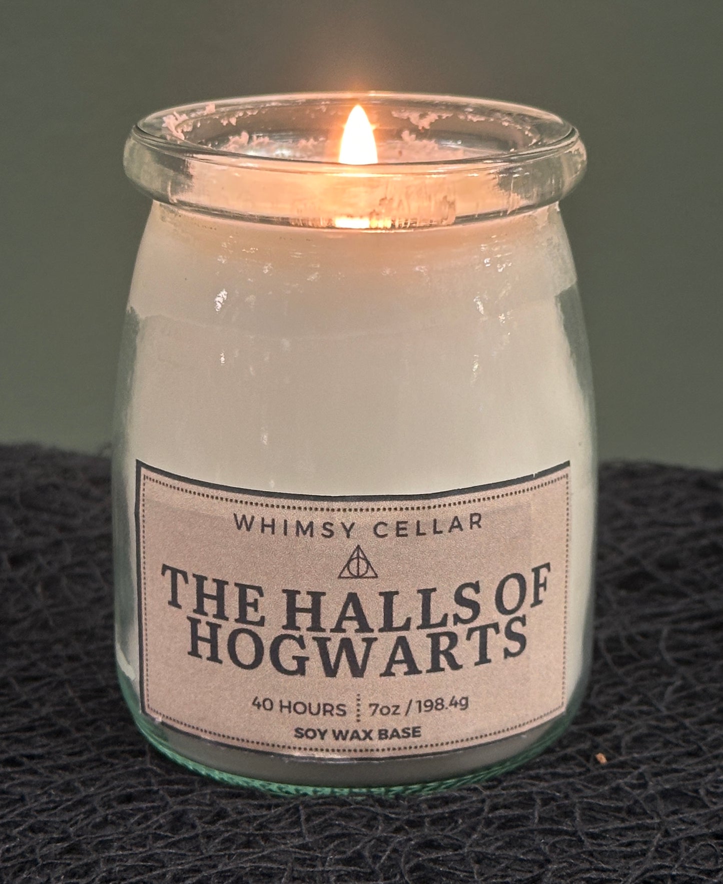 The Halls of Hogwarts Candle
