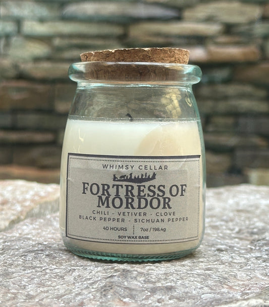 Fortress Of Mordor Candle
